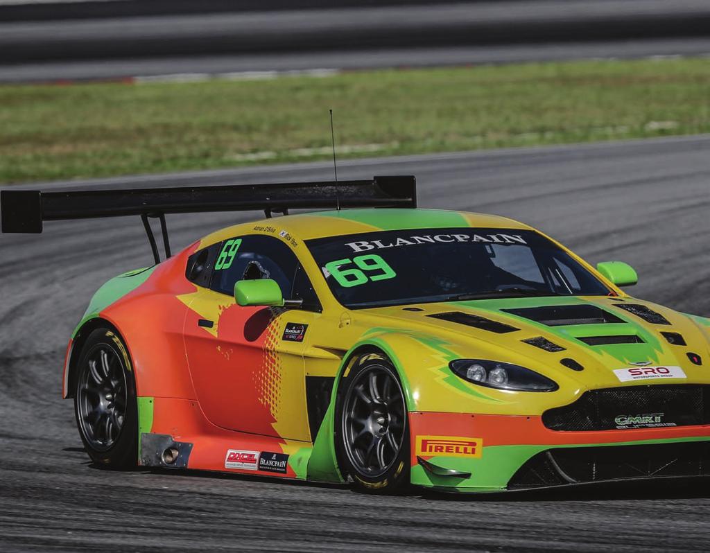 BLANCPAIN GT ASIA As an official partner team to Aston Martin Racing, CMRT Eurasia Motorsport are looking to build on its success in 2017 in the Blancpain GT Series Asia championship, where the team