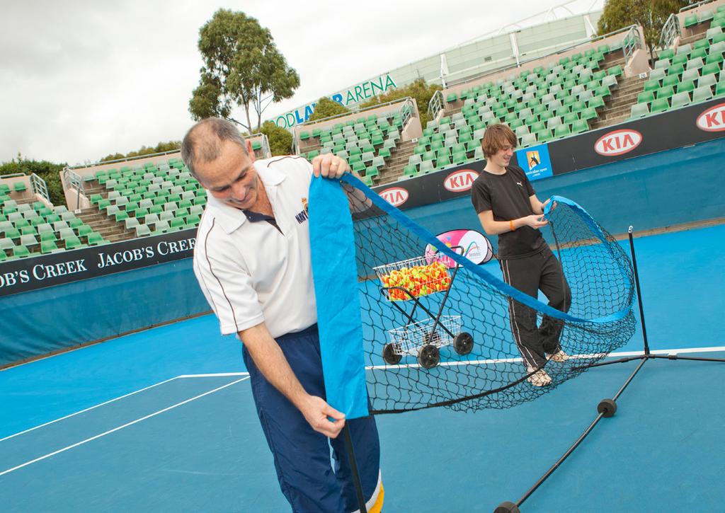 (e.g. juniors, 5 7 years, ANZ Tennis Hot Shots coaching groups and or competition etc.
