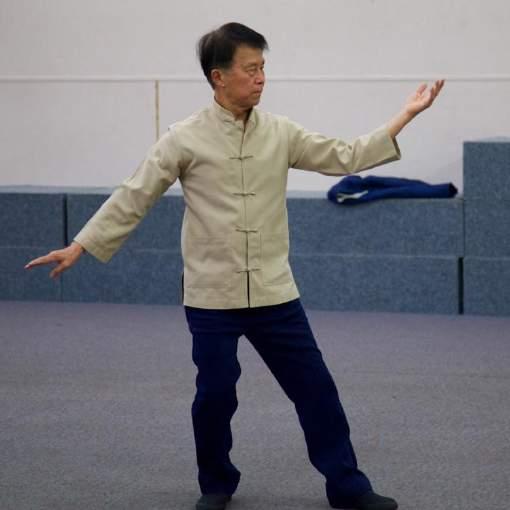 On the third level is the Bagua, which includes movements to the corners like the jade ladies. These are all of our basic tai chi movements.