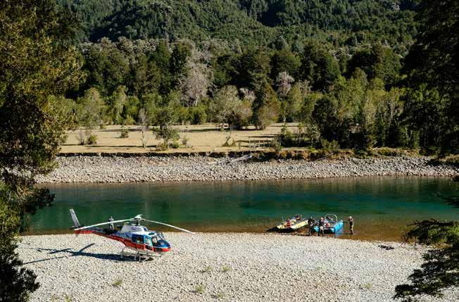 Heli - Adventures Take a ride into the ancient rainforests of Patagonia