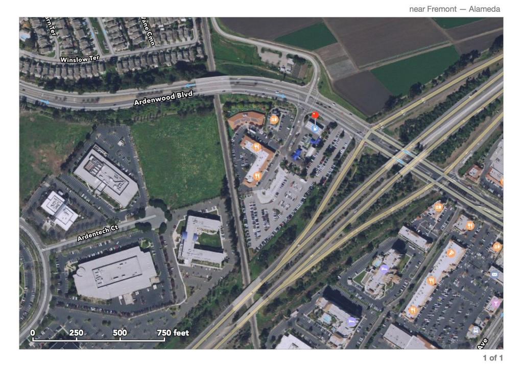Chapter 4 Existing and Future Conditions Figure 4-6: Ardenwood Park-and-Ride Source: Google Earth, 2016 Planned Projects SR 84 Westbound Approach Express Lane: The westbound HOV lane at the approach
