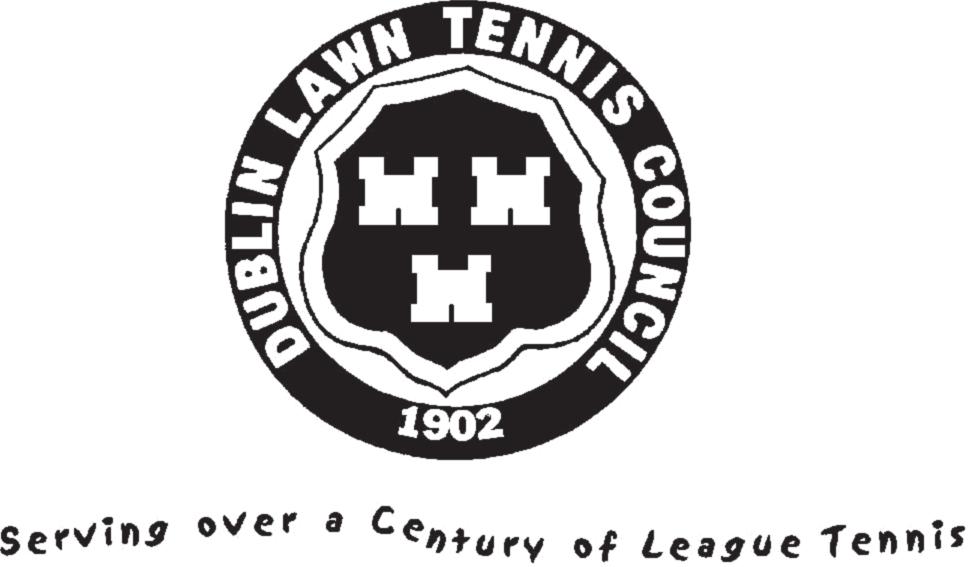Dublin Lawn Tennis Council Constitution and League Rules 2016 Dublin Lawn Tennis Council c/o David