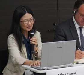 Mie Katsuno, Director, Secretariat of the Headquarters for the Tokyo 2020 Olympic and Paralympic Games, Cabinet Secretariat The Organising Committee of Olympic Games (OCOG) is a non-permanent