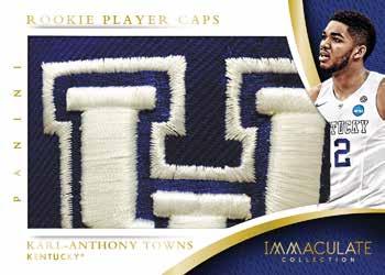 Look for button, brand and team logo parallels, numbered to 10 or less!