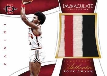 IMMACULATE INK Hit the mother lode with on-card autographs from some of the greatest college names of all time!