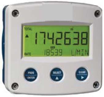 The DR-1 digital display can be connected as a remote display to our 4-wire transmitter output option W (4-20mA linear output signal), 2-wire loop powered transmitter option W2 or W3 (4-20mA loop