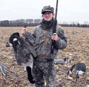 Take a Kid HuntinG Tom Milesnick Ted Nichols Justin Milesnick, 14, of Gladstone hunted with his dad, Tom, on youth turkey hunting day, taking this gobbler at 28 yards with a Remington 1100 20 gauge.