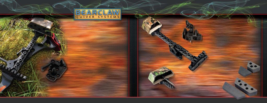 BEAR CLAW QUIVERS... Bear Claw Quiver, the ideal treestand quiver, in all of the hot camo patterns.