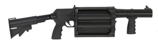 indestructible. L137-1 L137 - A single-shot, break-open frame launcher with a smooth barrel.