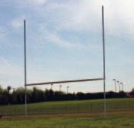 directional flags Optional Ground Sleeves available for semi-permanent use High School Model 23'4" Wide Crossbar BS-372 1,899.00 1,699.00 pr. Collegiate Model 18'6" Wide Crossbar BS-37227 1,899.