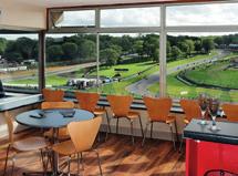 The Brabham/ Stewart Suites Situated right alongside the famous start/finish straight, our suites are designed to have a fantastic view
