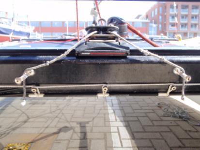 1.8.8. Mainsail traveler The main sheet and the traveler on the Nacra F20 Carbon are made out of one single rope.
