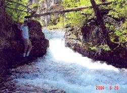 2 Falls and weirs Small waterfalls, dams and weirs with vertical heights as low as 2 m can also prevent the upstream movement of fast-swimming and high-jumping fish such as salmonids, but do not