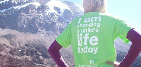 Last year we trekked through the Himalayas in India, and later that year, we conquered Mount Kilimanjaro in Africa. Now we re calling on you to take up the challenge and be brave for Barnardos.