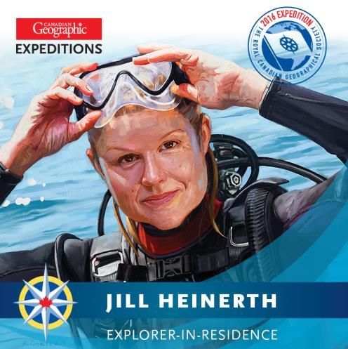 photographer, filmmaker and the inaugural explorer-in-residence for the Royal Canadian Geographical Society.
