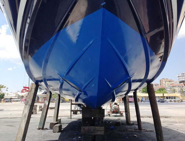 Mactac, the world leader in highperformance adhesive films, has innovated by developing an antifouling hull coating that does not have an impact on the marine environment or on human health,
