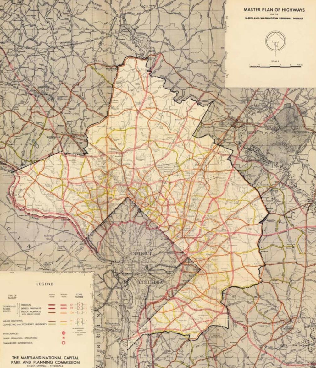 Background The first Master Plan of Highways (MPOH) was approved and adopted in 1931, shortly after the creation of the Maryland-National Capital Park and Planning Commission in 1927.