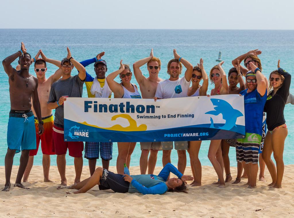 ABOUT FINATHON WHAT IS A FINATHON? Like a marathon, bike-a-thon or bake-a-thon, Finathon is an exciting fundraising challenge to support a cause close to scuba divers hearts: ocean protection.
