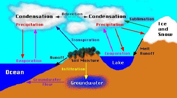 What is a hydrosphere?