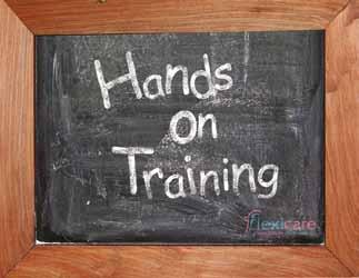 Training can be undertaken in two ways: a) We offer a Train the Trainer package, whereby a Champion or Champions within the Hospital are chosen for complete training and this can then be transposed