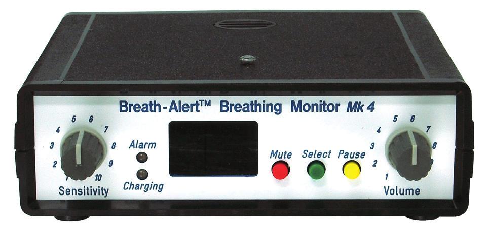 Breath-Alert TM Breathing Monitor Code: BM-BMMK4 The MDI Breath-Alert TM respiration monitor is robust, reliable and simple to operate.