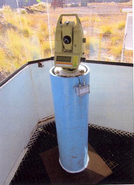 Figure 3 Beacon with plastic pipe casing to mitigate the effect of the heat of the sun on the pillar Source: Thomas (2011) Thomas (2011) observed that the change of construction material as stated