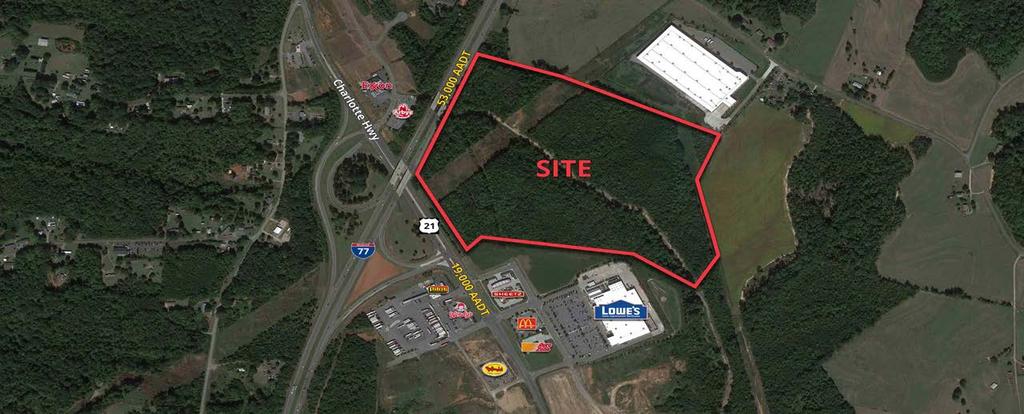 PROPERTY INFORMATION FOR LEASE Troutman Commons New Development I-77 & Charlotte Hwy Overview AVAILABLE RATE Anchor, Junior Anchor, Shop Space Call for Rates Description Strategically located at