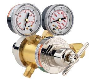 PSIG 207 Bar Single-Stage Station Series 46 (Heavy-Duty) and Series 36 (Medium-Duty) Series 46 and Series 36 brass line regulators are rugged, accurate and corrosion-resistant with shatter-resistant