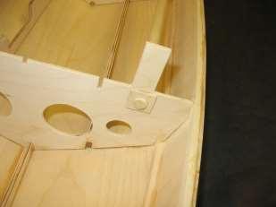 and the rear of BH4. Allow to cure. Top Deck This is usually the most difficult step in building a boat.