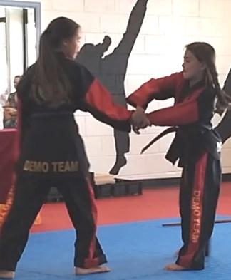 What is Step Sparring? Step sparring is a form of a drill training used by Taekwondo students to practice and perfect basic stances, blocks, strikes and kicks with a partner.