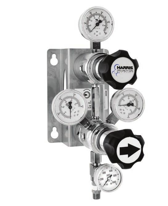 Gas supply panels SG 95 SS High purity single regulator mounting station The SG 95 SS semi-automatic high purity switchover prevents downtime by automatically switching gas supply from the primary