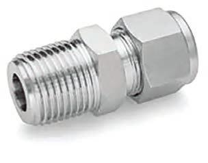 male NPT 316 stainless steel 97857 1/8 in. tube OD x 1/4 in. male NPT 316 stainless steel 97858 1/4 in.