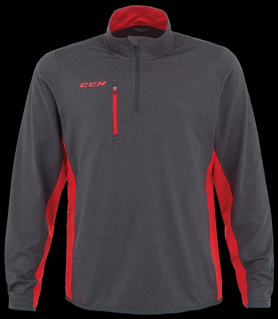 Mens ¼ Zip Top Perfect for Hockey Dads! Show your Rustler Pride!