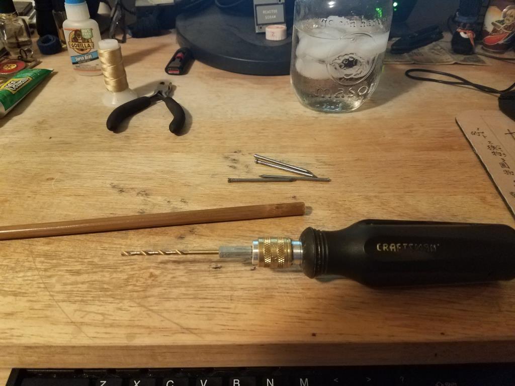 7 - Hand drill If you are adding a nail