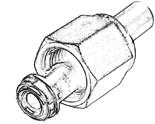 Use appropriate tools to tighten the fitting. CAUTION Do NOT use Compression mount/quick connect fittings for positive pressure applications. The gauge may be forcefully ejected.