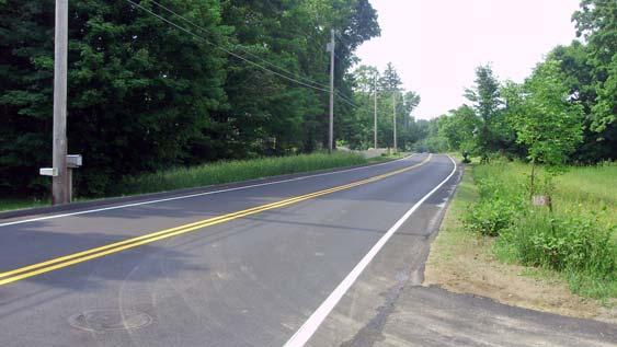 ROAD NARROWING What is Road Narrowing? Road narrowing is a real or perceived reduction in roadway width. Physical road narrowing is accomplished by reducing the travel lane width, often to 10 feet.