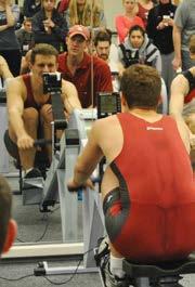 Erg Duel continued Despite Gonzaga winning the duel, several WSU rowers finished with personal records,