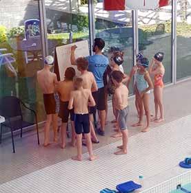 NEW! SUMMER SWIM CAMPS (8+ years) Novice Swim Camp (age 8+ and minimum Swimmer 6 level) 9:00 am - 12:00 pm Open to novice group swimmers, select junior competitive swimmers and those with a specific