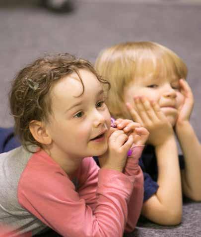TINY TOTS (4 years) Our youngest campers create arts and crafts, discover science, explore cultural traditions, sing songs and expand their physical fitness through outdoor games, swimming, yoga and