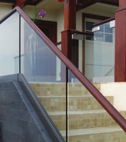 and exterior applications are designed to provide an attractive all-glass frameless