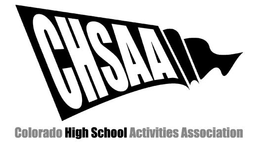 TO: CHSAA BOARD OF Seeking DIRECTORS Excellence in Academics, Activities and Athletics 14855 E. 2nd Ave. Aurora, CO 80011 (303) 344-5050 Fax (303) 344-0775 www.chsaa.