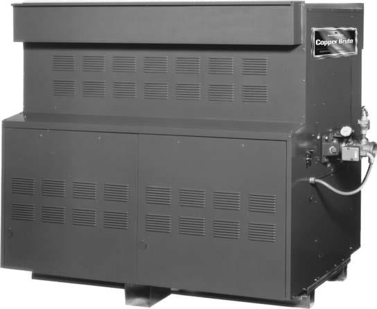 Pump-Mounted Water Heaters B4 - Copper Brute Water Heater Convertible Sizes 175,000-399,000 BTU/hr