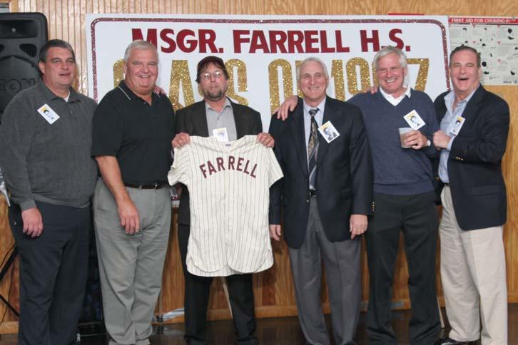 Cornell, coach Al Forte, Kevin Flood and Bob Fitzgerald.