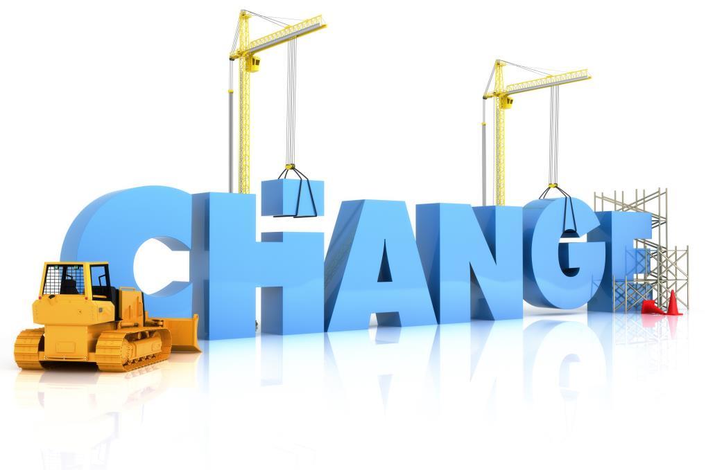 Management of change New equipment Change in process Increase