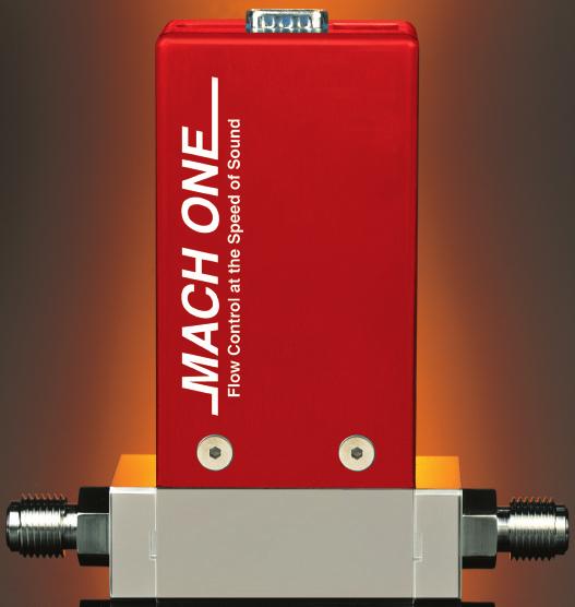 MACH ONE FEATURES Time Related Flow Control Greater accuracy and stability.