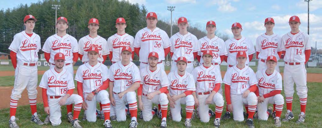 Varsity Head coach - Brandon Ramsey, Assistant Coaches - Aaron Acuff and Brian Hall Jacob Barnwell #28 Catcher Matt Blakeley #21 Outfield/pitcher Hunter Boyd #10 Pitcher Tanner Bryan #11 Short