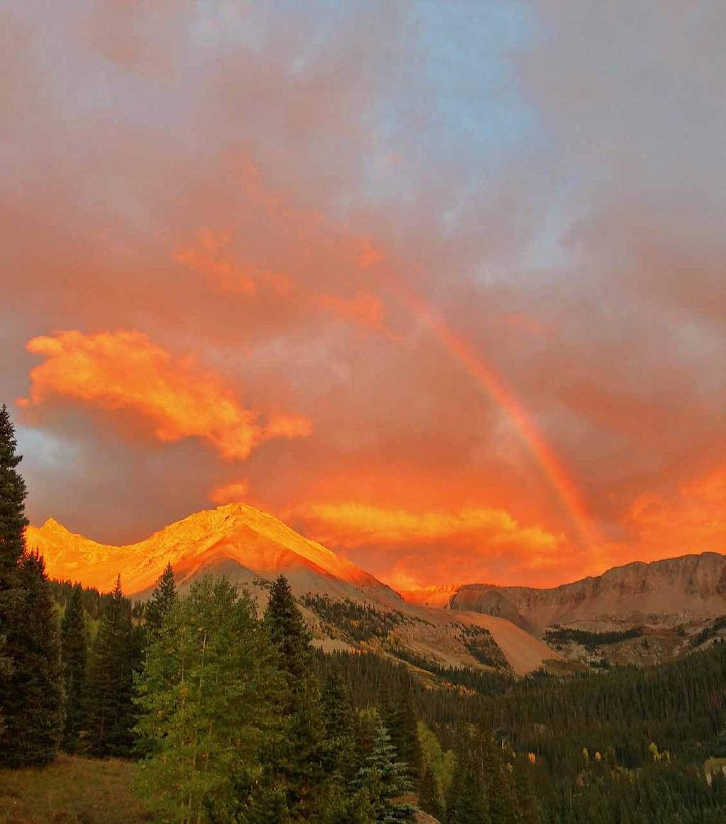 Enjoy out of this world sunsets and rainbows year-round from the comfort of your own home - truly breathtaking!