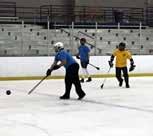 COMPETE COMPETE BROOMBALL THE COOLEST GAME YOU VE NEVER HEARD OF! Broomball is played on ice (with shoes) and requires no experience.