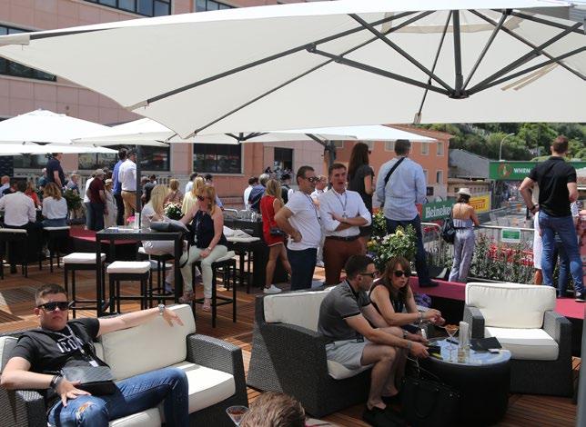 FORMULA ONE PADDOCK CLUB Included in Legend & Paddock Club Option Packages Guests