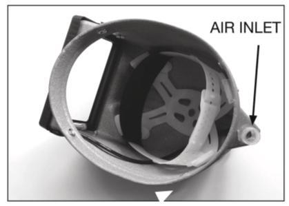 INNER LENS AND GASKET Make sure the window frame gasket is securely fitted into the helmet with no cracks or tears in the seal.